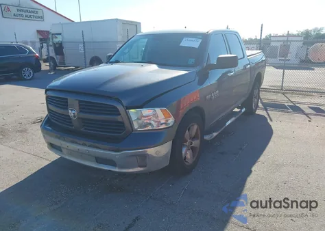 2016 Ram 1500 Big Horn из США, поврежденный, VIN 1C6RR6LT9GS169557